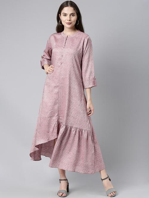 women's tiered dress solid dress - 19345795 - Very Small Image - 1