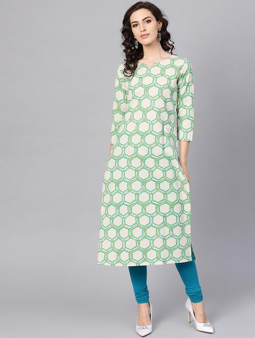 women's straight kurta - 19346735 - Very Small Image - 1