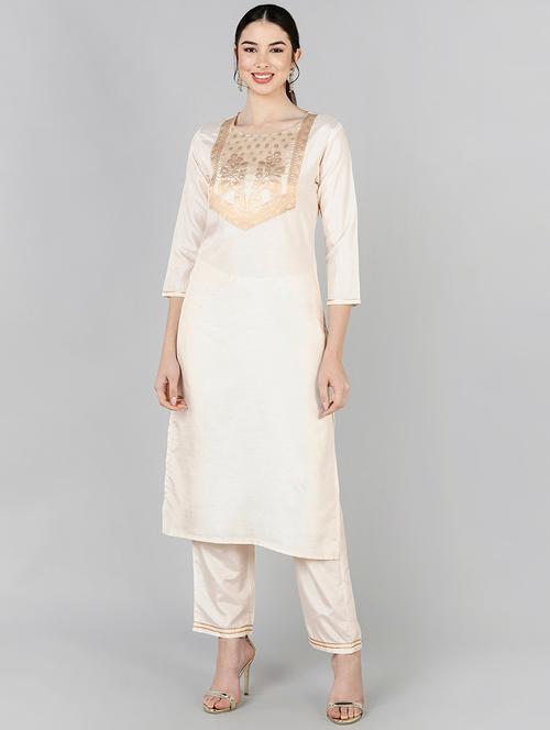 printed straight kurta - 19348815 - Very Small Image - 1