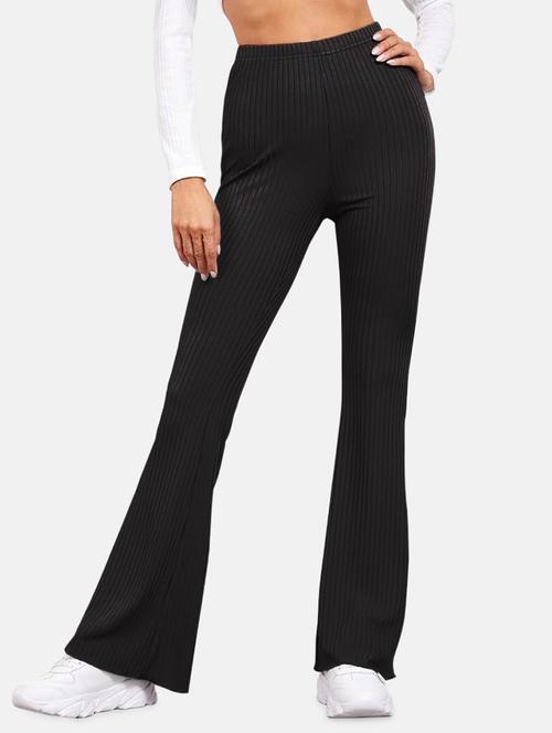women solid bootcut trouser - 19349098 - Very Small Image - 1