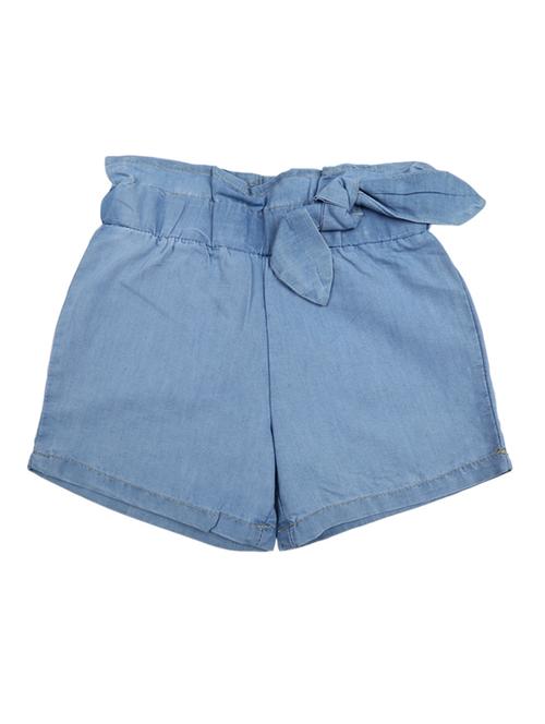 denim solids shorts - 19349572 - Very Small Image - 1