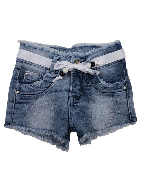 denim solids shorts - 19349585 - Very Small Image - 1