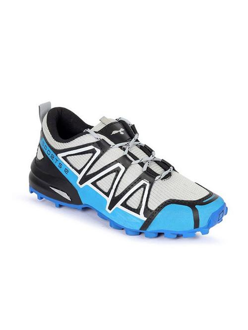 grey mesh lace up sneakers - 19351830 - Very Small Image - 1