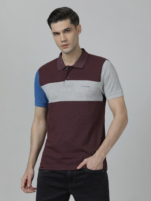 cotton color block t-shirts - 19353416 - Very Small Image - 1