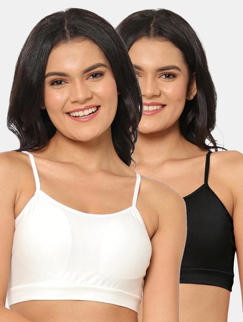 pack of 2 solid bralette - 19353524 - Very Small Image - 1