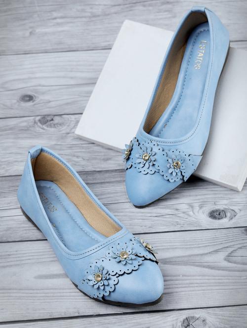 blue slip on ballerina - 19353551 - Very Small Image - 1