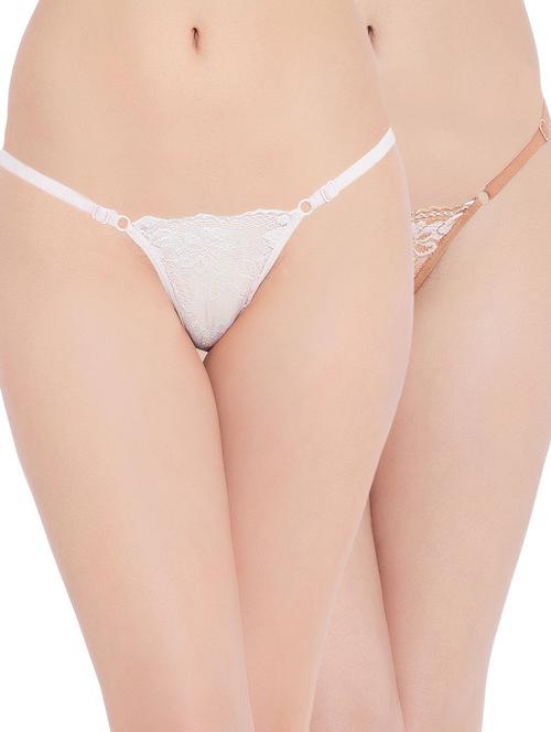 pack of 2 thongs panty - 19353939 - Very Small Image - 1
