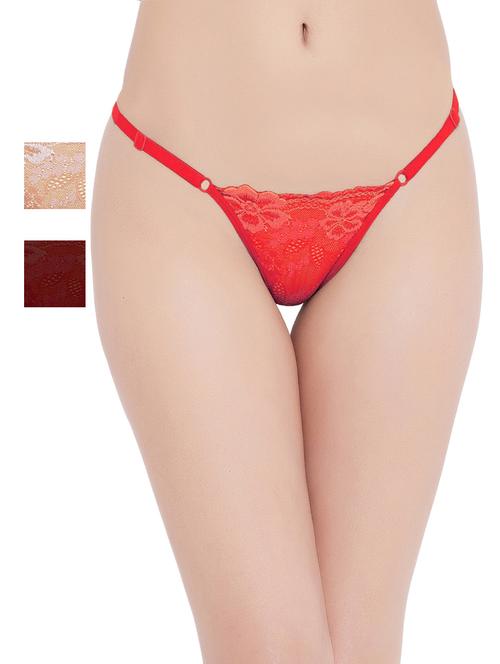 pack of 3 thongs panty - 19353983 - Very Small Image - 1