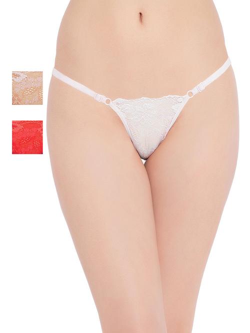pack of 3 thongs panty - 19353994 - Very Small Image - 1