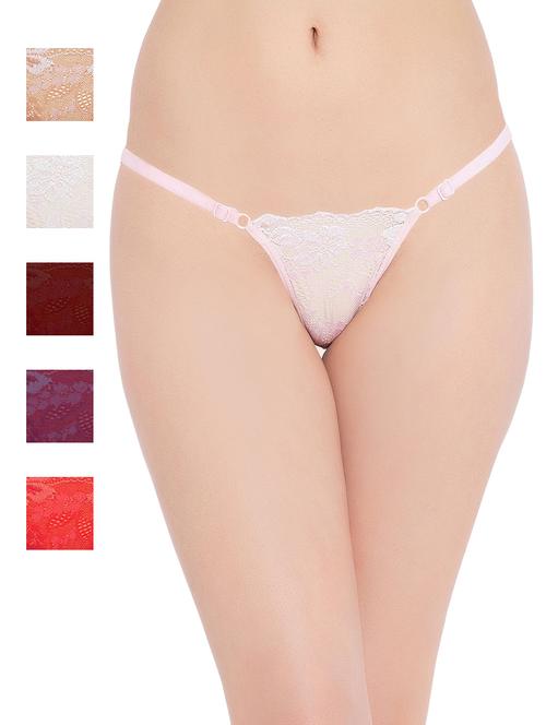pack of 6 thongs panty - 19354069 - Very Small Image - 1