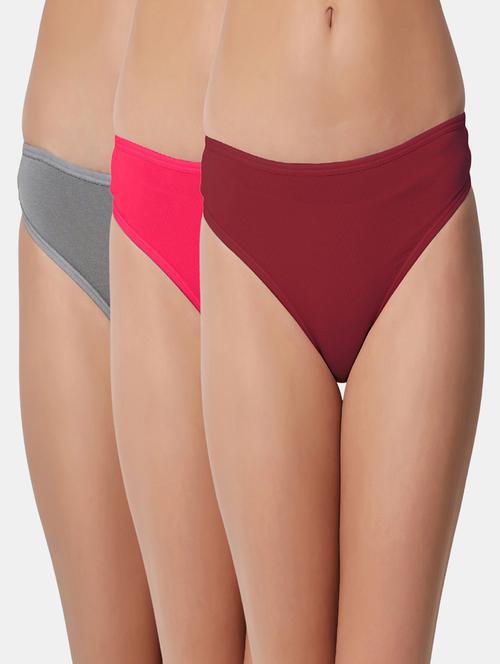 pack of 3 thong panty - 19354578 - Very Small Image - 1