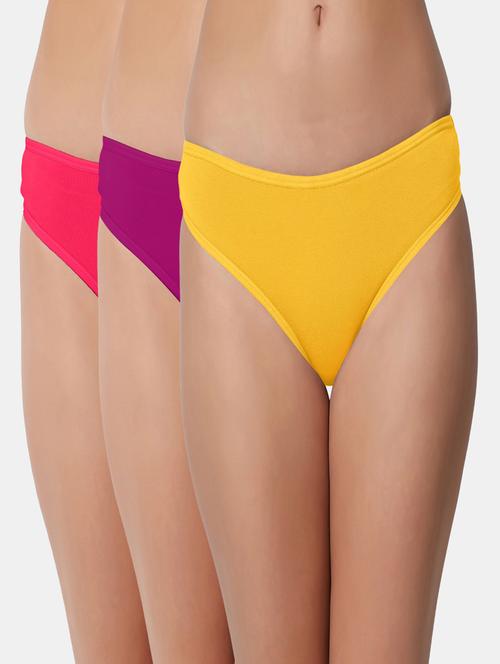 pack of 3 thong panty - 19354616 - Very Small Image - 1