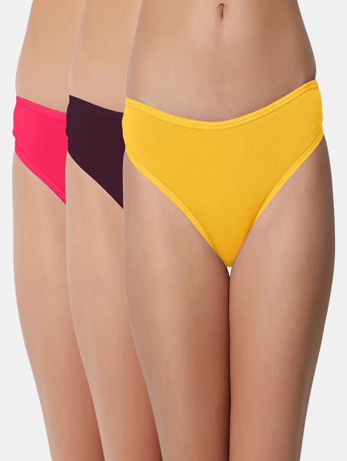 pack of 3 thong panty - 19354628 - Very Small Image - 1