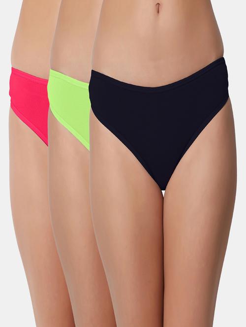 pack of 3 thong panty - 19354629 - Very Small Image - 1