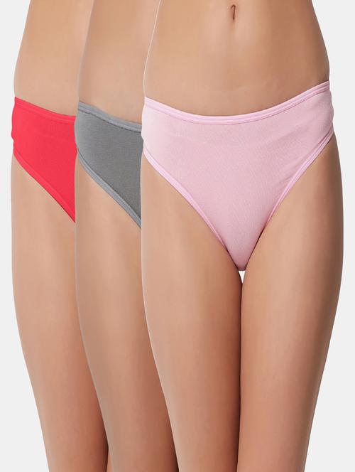 pack of 3 thong panty - 19354633 - Very Small Image - 1