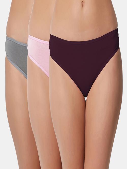 pack of 3 thong panty - 19354652 - Very Small Image - 1
