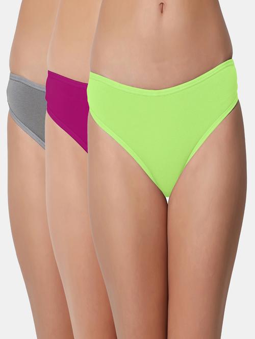 pack of 3 thong panty - 19354659 - Very Small Image - 1