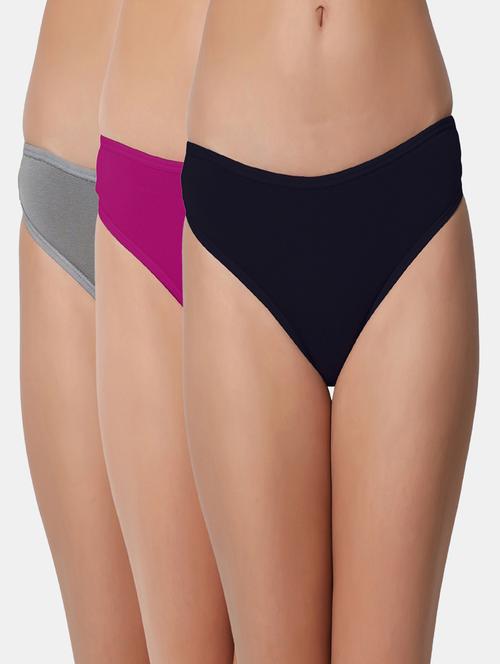 pack of 3 thong panty - 19354660 - Very Small Image - 1