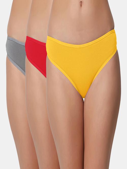 pack of 3 thong panty - 19354666 - Very Small Image - 1