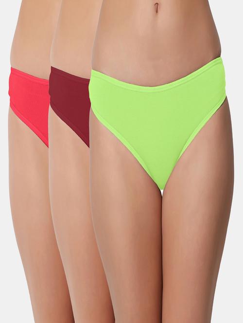 pack of 3 thong panty - 19354682 - Very Small Image - 1