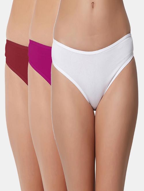 pack of 3 thong panty - 19354721 - Very Small Image - 1