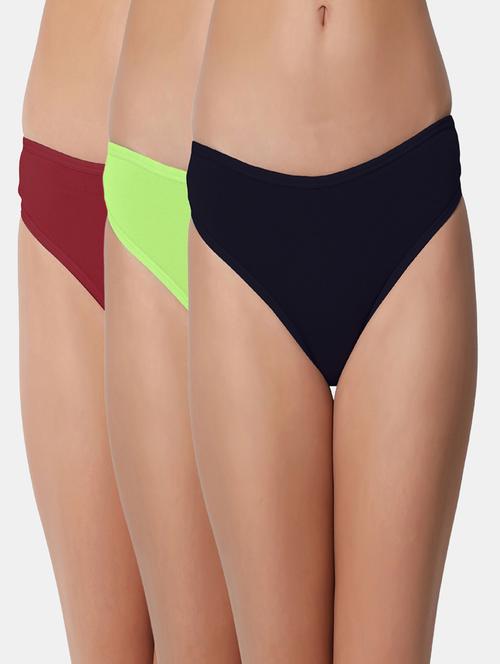 pack of 3 thong panty - 19354738 - Very Small Image - 1