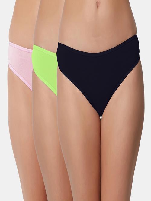 pack of 3 thong panty - 19354759 - Very Small Image - 1