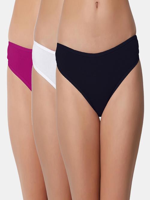 pack of 3 thong panty - 19354769 - Very Small Image - 1