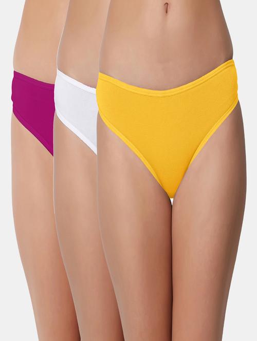 pack of 3 thong panty - 19354770 - Very Small Image - 1
