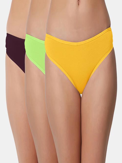pack of 3 thong panty - 19354794 - Very Small Image - 1