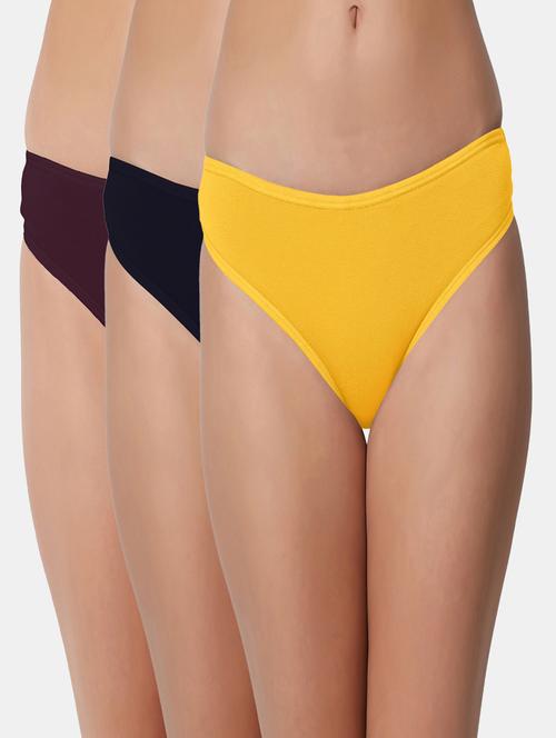 pack of 3 thong panty - 19354795 - Very Small Image - 1