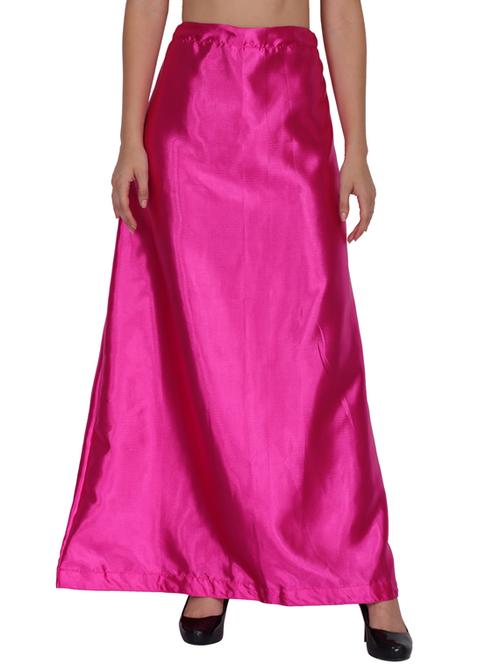 pink solid a-line petticoat - 19355001 - Very Small Image - 1