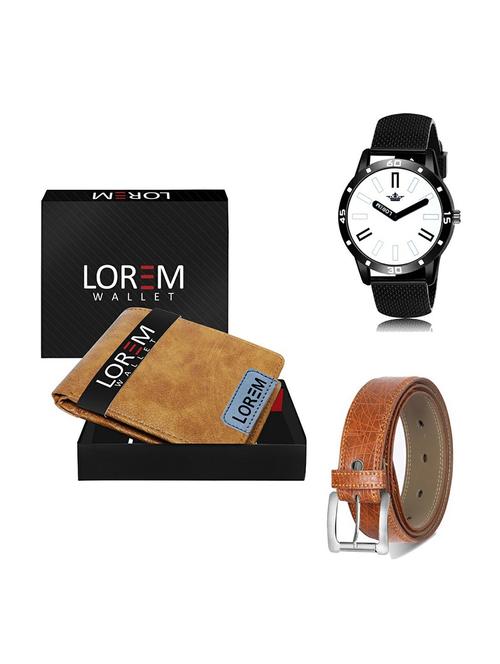 belt, wallet & watch gift combo - 19357816 - Very Small Image - 1