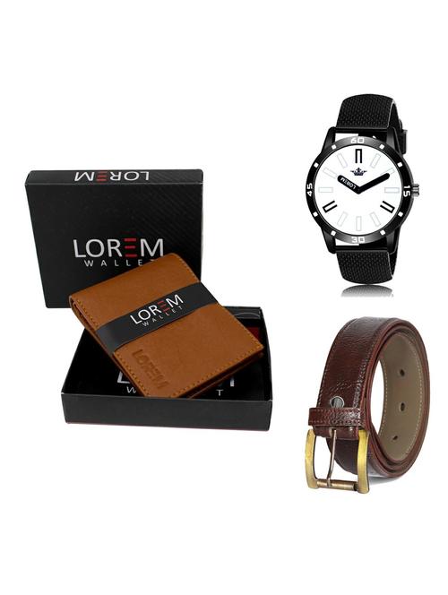 belt, wallet & watch gift combo - 19365710 - Very Small Image - 1
