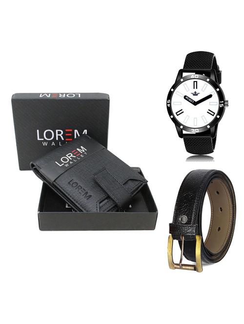 belt, wallet & watch gift combo - 19365724 - Very Small Image - 1