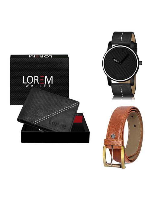 belt, wallet & watch gift combo - 19372416 - Very Small Image - 1