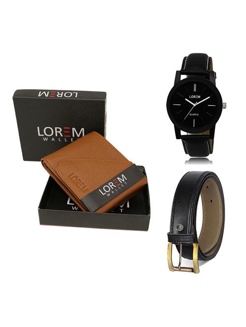 belt, wallet & watch gift combo - 19372923 - Very Small Image - 1