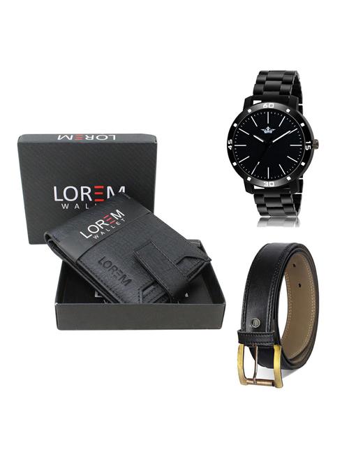 belt, wallet & watch gift combo - 19373604 - Very Small Image - 1