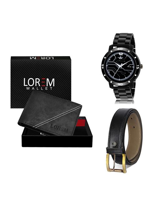 belt, wallet & watch gift combo - 19373676 - Very Small Image - 1