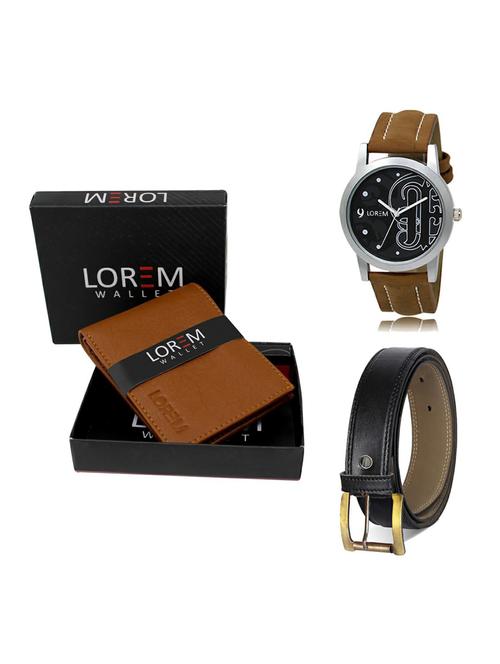belt, wallet & watch gift combo - 19373779 - Very Small Image - 1