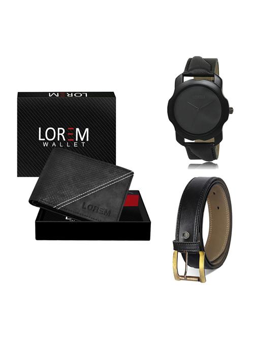 belt, wallet & watch gift combo - 19374171 - Very Small Image - 1
