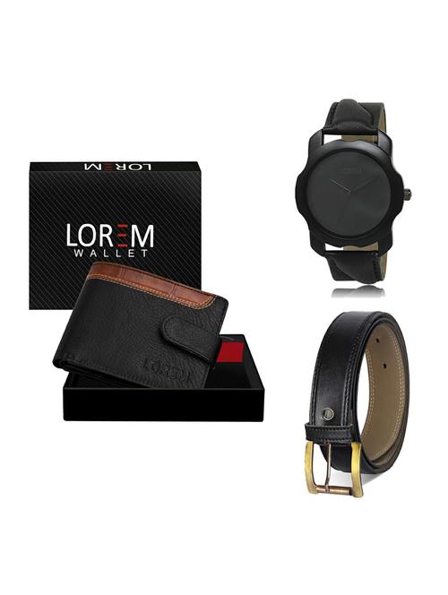 belt, wallet & watch gift combo - 19374181 - Very Small Image - 1