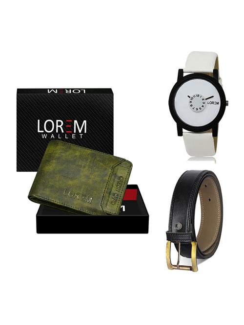 belt, wallet & watch gift combo - 19374343 - Very Small Image - 1