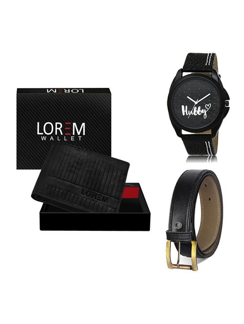 belt, wallet & watch gift combo - 19374572 - Very Small Image - 1