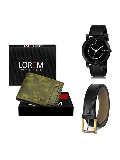 belt, wallet & watch gift combo - 19374827 - Very Small Image - 1