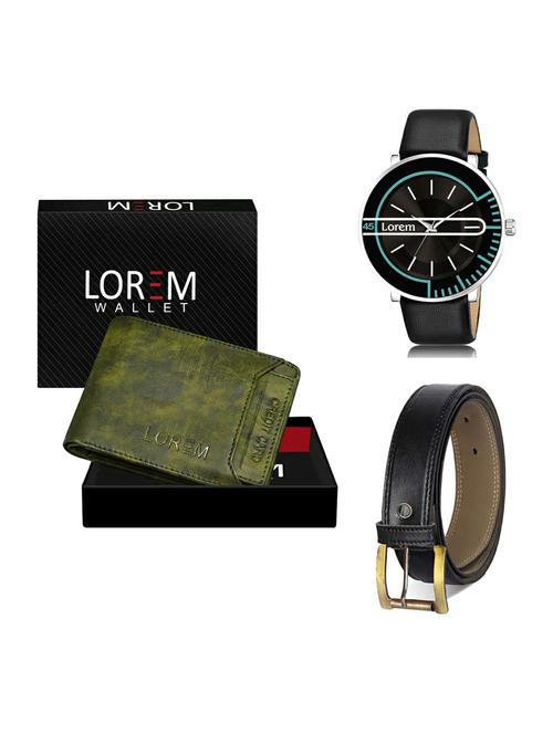 belt, wallet & watch gift combo - 19375783 - Very Small Image - 1