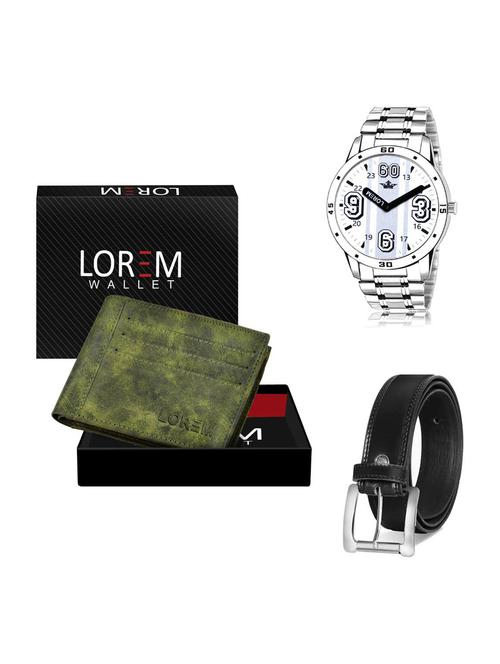 belt, wallet & watch gift combo - 19376718 - Very Small Image - 1