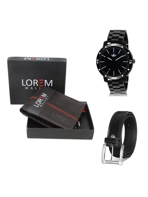 belt, wallet & watch gift combo - 19376753 - Very Small Image - 1