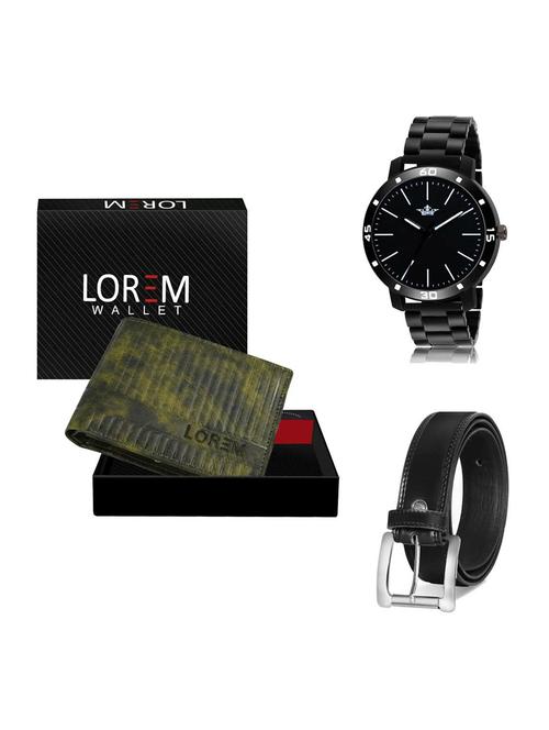 belt, wallet & watch gift combo - 19376776 - Very Small Image - 1