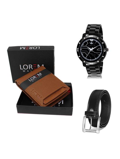 belt, wallet & watch gift combo - 19376795 - Very Small Image - 1